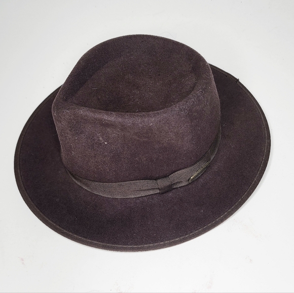 Indiana Jones Wool Ferdora Hat - Picture 1 of 4